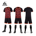 Murang soccer sportswear short sleeve team soccer jersey